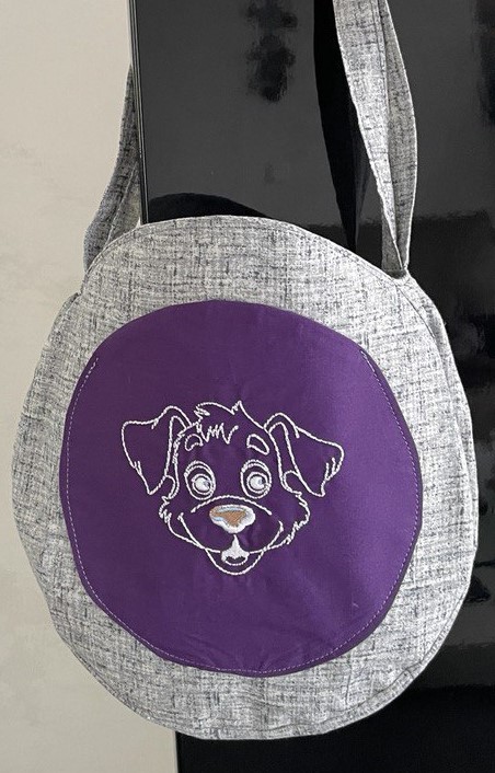 chien rond violet1 copie